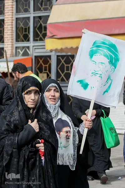 راهپیمایی چهلمین سالگرد پیروزی انقلاب اسلامی در تبریز