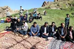 نشست خبری محمد اسکندری، مدیرکل دفتر امور روستایی و شوراهای استانداری استان آذربایجان شرقی در روستای سفیده خان