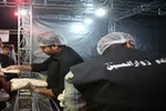 خدمت‌رسانی مواکب حرم بانوی کرامت در دهه اول محرم