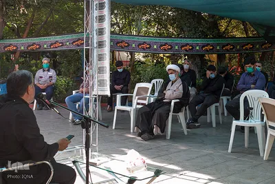 Ärzte und Pflegekräfte trauern um Imam Hussein (as.) im Freien im Krankenhaus