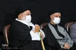 وداع مردم نی ریز با پیکر آیت الله «سیدمحمد فقیه»