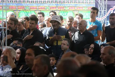 تعزیه در سبزه میدان بازار تهران