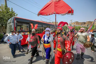 کاروان نمادین اسرای کربلا در شیراز‎‎