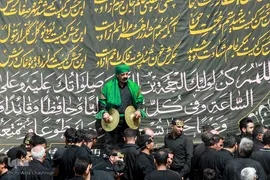 مراسم نخل گردانی در یزد