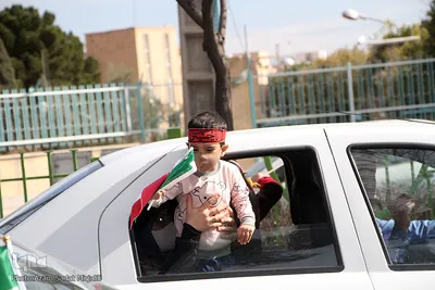 متفاوت ترین راهپیمایی 22 بهمن در یزد‎