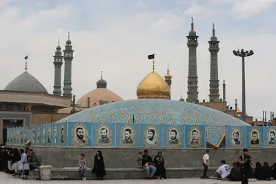 تحویل سال جدید در حرم حضرت معصومه(س)
