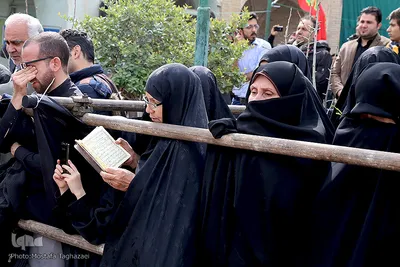 تدفین پیکر پاک و مطهر یک تن از شهدای گمنام دفاع مقدس در حوزه علمیه معیر
