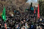 تشییع و خاکسپاری پیکر ۲ شهید گمنام دفاع مقدس در مشهد
