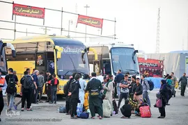 بازگشت زوار اربعین از مرز شلمچه