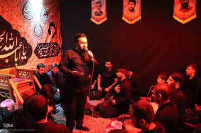 مراسم عزاداری شب شهادت حضرت زهرا (س) در اهر