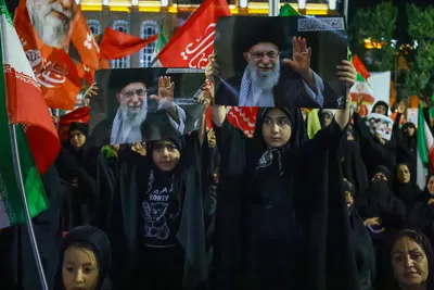 تجمع چهلم تدفین «آقای شهید ایران» در تبریز