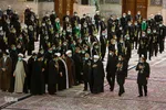 مراسم خطبه خوانی شب شهادت امام رضا(ع) در حرم رضوی‎
