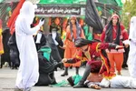 اجرای شبیه‌خوانی در مرز تمرچین پیرانشهر‎