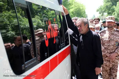 تشییع و تدفین پیکر مطهر استوار دوم شهید "مهدی برزگر" در اهر