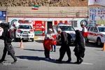 خدمات‌دهی هلال احمر آذربایجان غربی به زائران اربعین