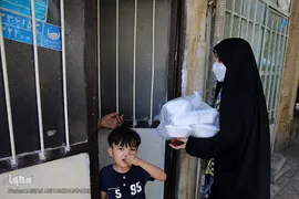 احسان ضیافت علوی شامل توزیع ۵هزار پرس غذای گرم میان خانواده های محروم شهرستان قدس