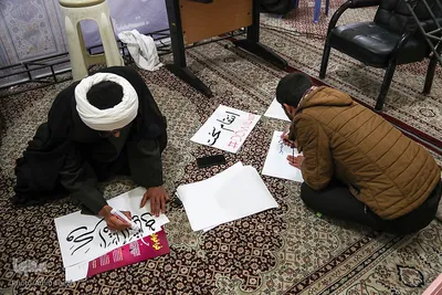 اجتماع بزرگ طلاب و روحانیون شیراز در پاسداشت شهدای مقاومت