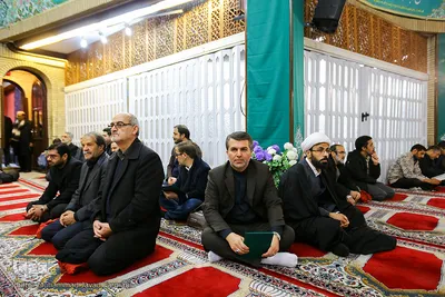 محمدتقی میرزاجانی در مراسم ختم موسوی قهار