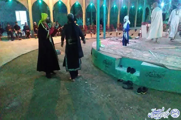 هشتمین روز از سوگواره تعزیه «غریب»