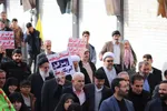 خروش ملایری‌ها علیه جنایت‌های رژیم کودک‌کش صهیونیستی