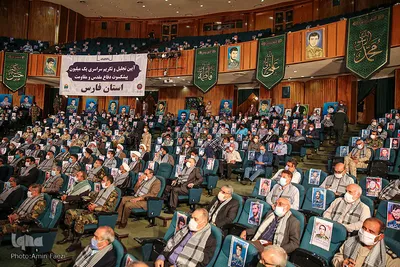 مراسم نکوداشت و تکریم از پیشکسوتان دفاع مقدس استان فارس‎