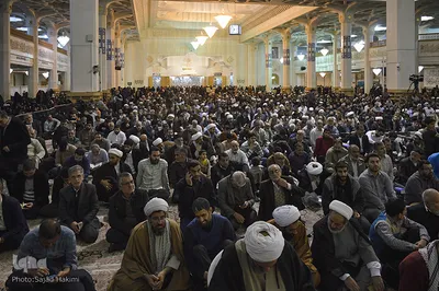 مراسم اولین سالگرد ارتحال آیت‌الله هاشمی شاهرودی