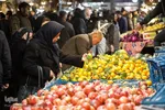 بازار همدان در آستانه شب یلدا