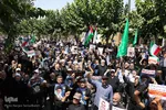 راهپیمایی نمازگزاران اصفهانی برای حمایت از مردم غزه