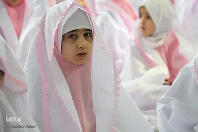 جشن تکلیف دختران دانش آموز در شهرکرد