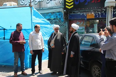 آماده سازی موکب‌ها و غرفه‌های فرهنگی و پذیرایی و دیگ‌های غذا به مناسبت روز غدیر در شهرستان ملایر
