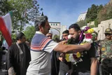 استقبال از ۹ نفر از مجروحان ناوچه «دنا»  در شیراز