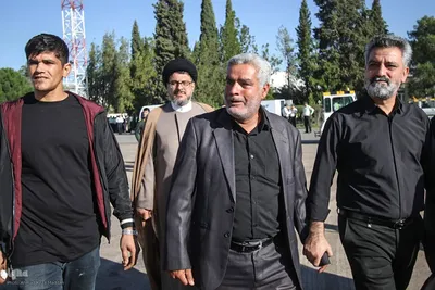 تشییع پیکر شهید امنیت در شیراز‎