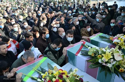 ورود پیکر مطهر سه شهید گمنام به تبریز‎‎