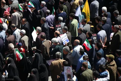 حضور گسترده اراکی‌ها در راهپیمایی روز قدس