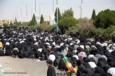 نماز ظهر عاشورا در سمنان