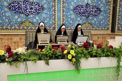ترتیل خوانی واحد خواهران حسینیه امام رضا(ع) اهواز