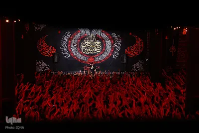 عزاداری شب عاشورای حسینی در هیئت بهشت العباس قم