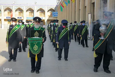 میلاد امام رضا در حرم شاهچراغ(ع)