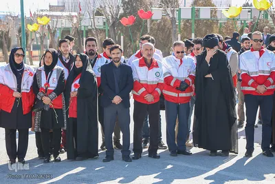تجدید میثاق روحانیون و طلاب شهرستان اراک با شهدای انقلاب اسلامی