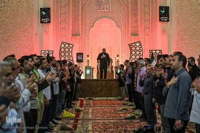 مراسم سوگواری شب شهادت امام حسن عسکری(ع) شاهچراغ