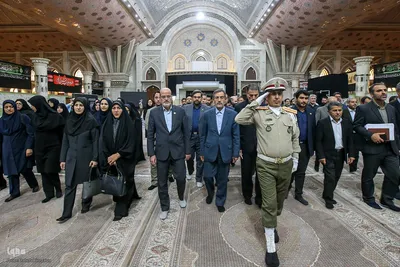مراسم تجدید میثاق جهادگران جهاددانشگاهی با آرمان‌های امام راحل(ره)