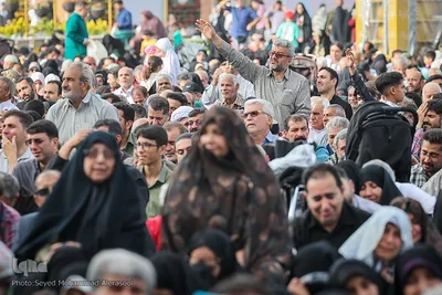 مراسم دعای عرفه در حرم مطهر رضوی
مراسم پر فیض
