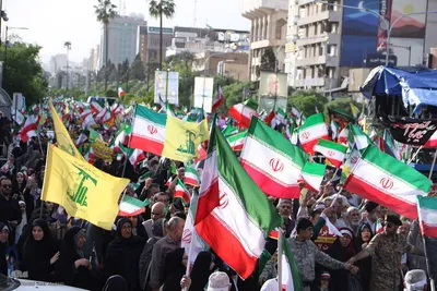 خروش «جان‌فدایان ایران امام رضایی» در شیراز