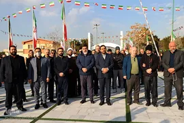 مراسم تشییع پیکر مرحوم اسماعیل احمدی، مدیر کل حوزه وزارتی وزارت ورزش و جوانان
