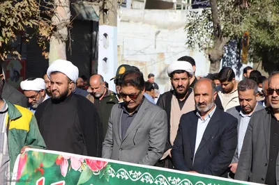 راهپیمایی یوم‌الله ۱۳ آبان در ملایر