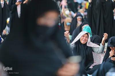 مراسم دعای عرفه در حرم مطهر شاهچراغ (ع)