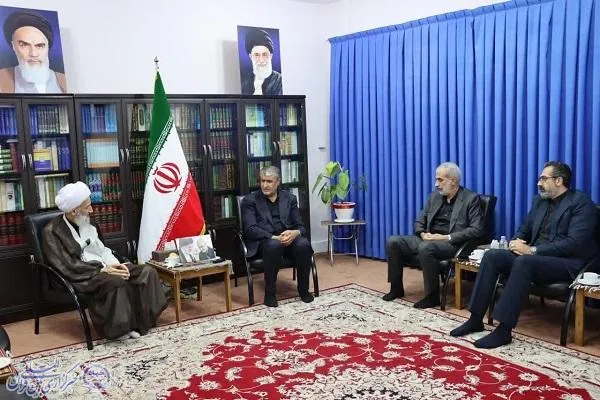 دیدار معاون رئیس جمهور و رئیس سازمان انرژی اتمی ایران با نماینده ولی فقیه در مازندران