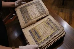 Sivas: Seltenes Koran-Manuskript ist in der „Ziya Bey Bibliothek“ der Öffentlichkeit zugänglich