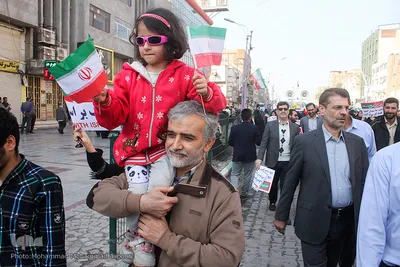 راهپیمایی مردم اهواز در حمایت از اقتدار و امنیت کشور 