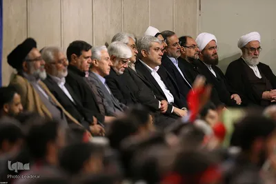 دیدار دانش‌آموزان و دانشجویان با رهبر انقلاب